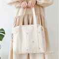 New Fashion Trolley Hanging Zipper Cotton Mommy Bag